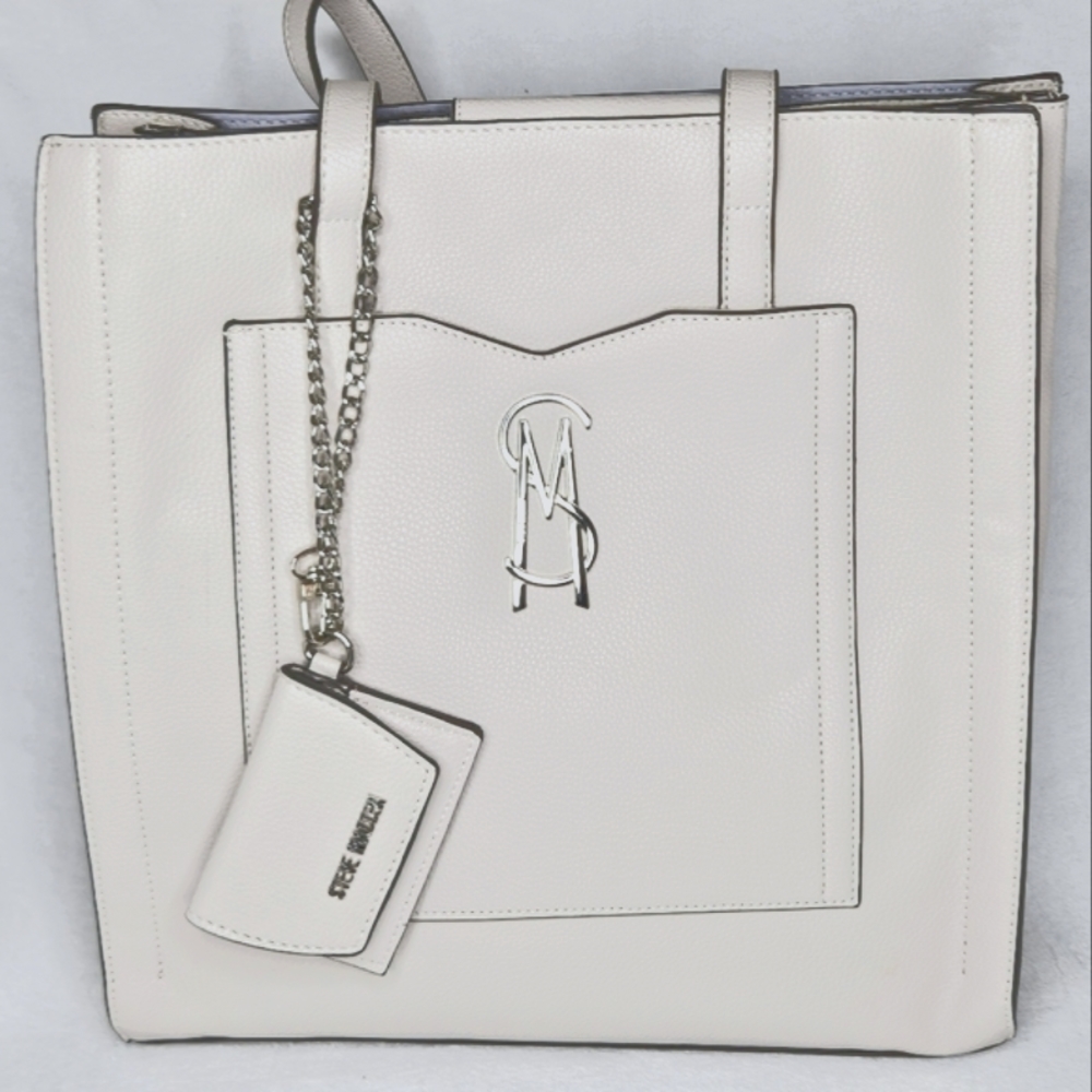 *NEW* Steve Madden Large Leather Tote Bag
